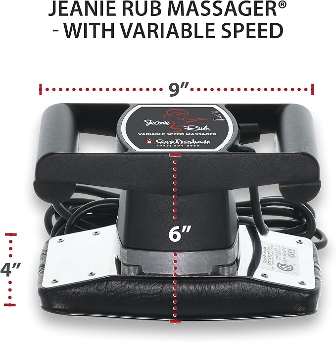 Core Products Jeanie Rub Variable Speed Massager, Deep Tissue Back Massager - Image 8
