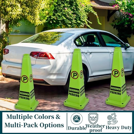 BESEA Reserved Parking Cone 6 Pack - Image 4