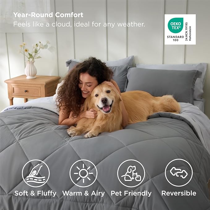Bedsure Twin XL Comforter Set - Image 4