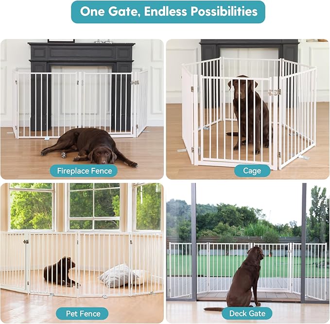 No Pawblems Free Standing Dog Gate - Image 6