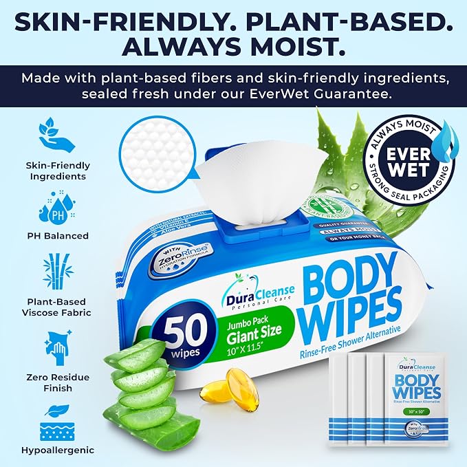 XL Body Wipes for Adults - Image 3