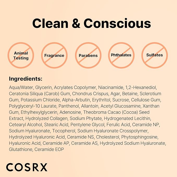 COSRX The Alpha-Arbutin Discoloration Care Hydrogel Face Masks Skincare 3 EA - Image 8
