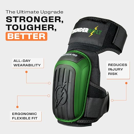 Thunderbolt Knee Pads for Men Construction Knee Pads for Work for Men and Women - Image 3