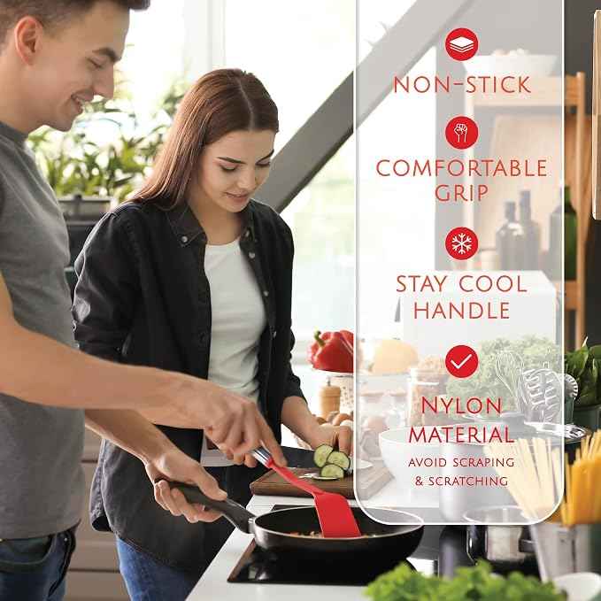 Kitchen Utensils Set 35 PCS Cooking Utensils Set, Nonstick and Heat Resistant