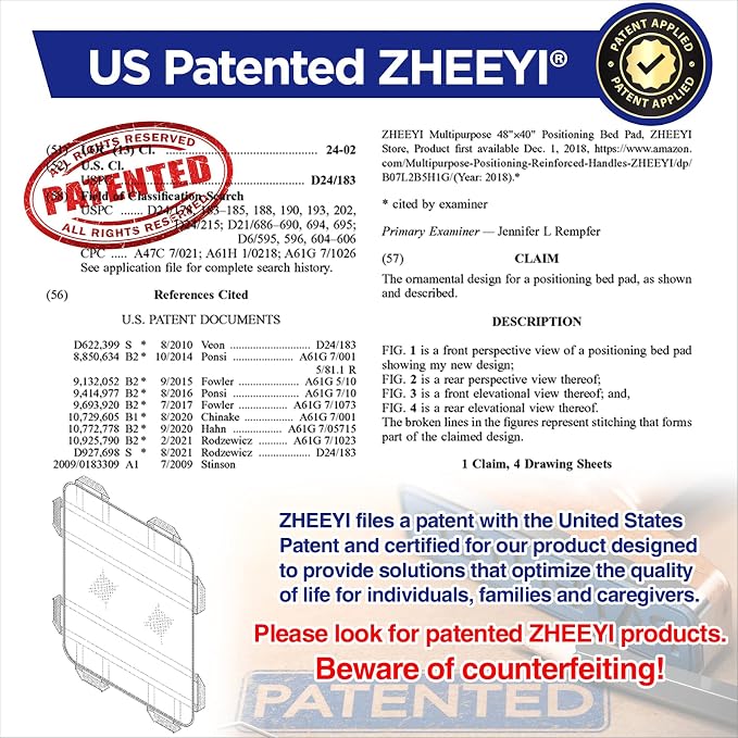 Multipurpose 48" x 40" Positioning Bed Pad - Image 6