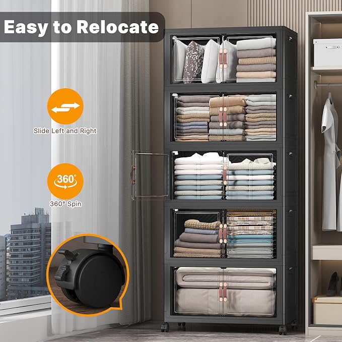 Extra Large Stackable Storage Bins - Image 5