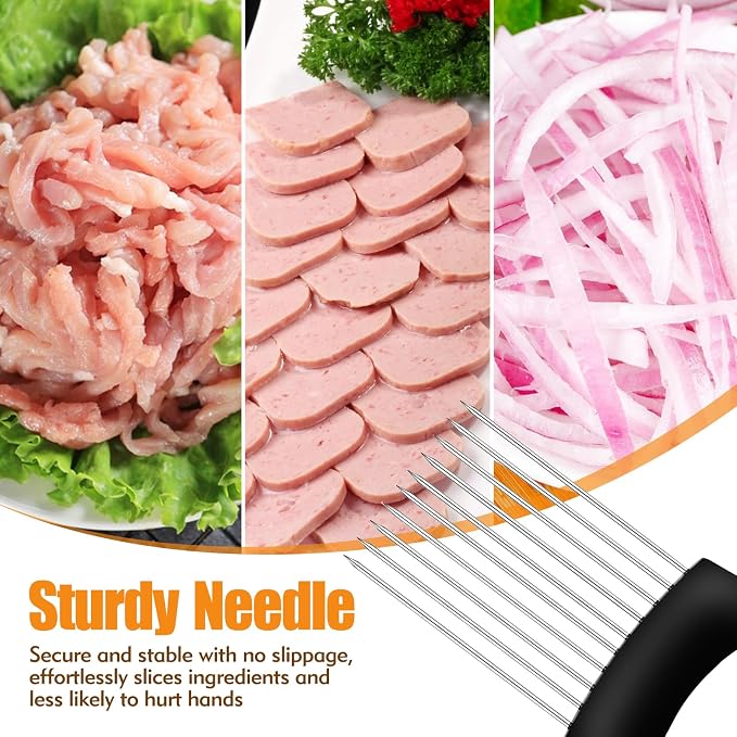 Onion Holder for Slicing, Stainless Steel Onion Slicer, Onions Slicer Holder - Image 6