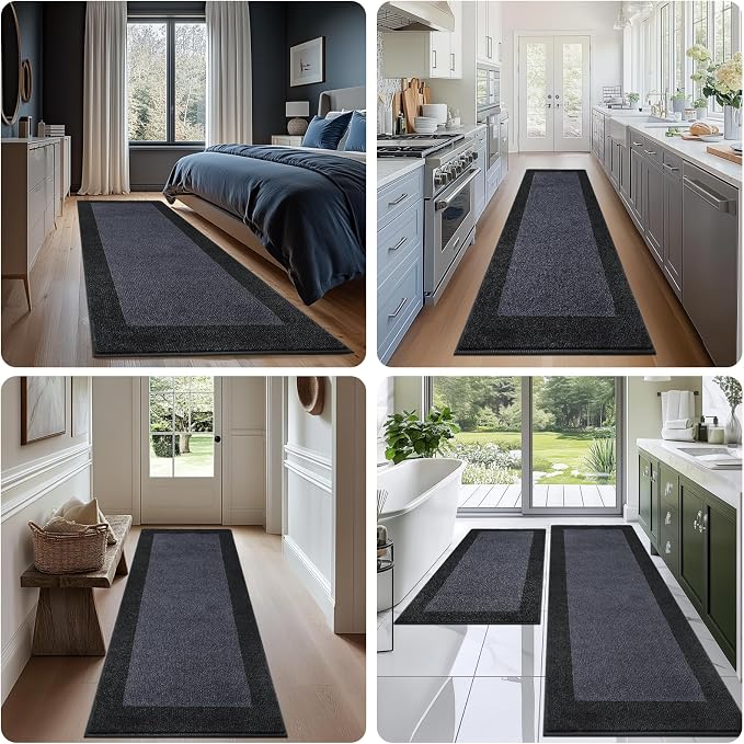 Washable Area Rug 48" x 72", Non Slip Kitchen Rug - Image 6