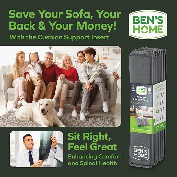 BEN'SHOME Heavy Duty Couch Cushion Support Board – Instantly Repair Sagging - Image 5