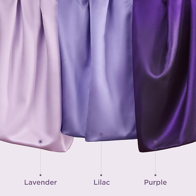 Bedsure Satin Pillowcase 2 Pack Similar to Silk Pillow Cases Standard Size - Image 9