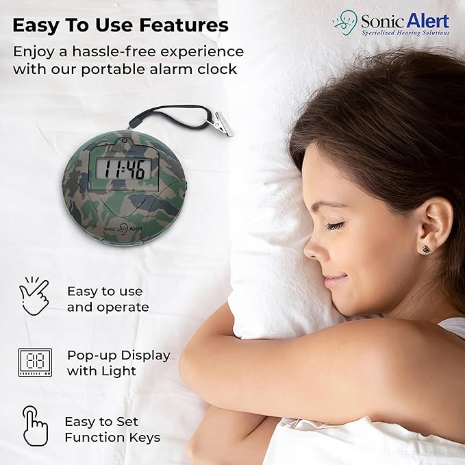 Sonic Alert Digital Alarm Clock - Image 2