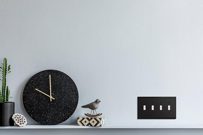 Henne Bery Modern Edge Decorative Wall Plate Switch Plate Outlet Cover - Image 7