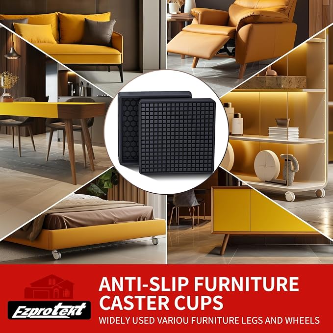 Ezprotekt Non Slip Furniture Pads, Anti-Slip Furniture Coasters - Image 7