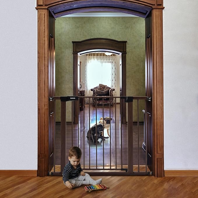 Mom's Choice Award Winner-BABELIO 26-40" Metal Baby Gate - Image 7