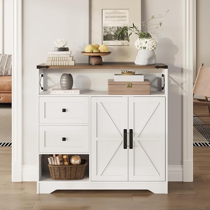 Fameill Farmhouse Storage Cabinet - Image 6