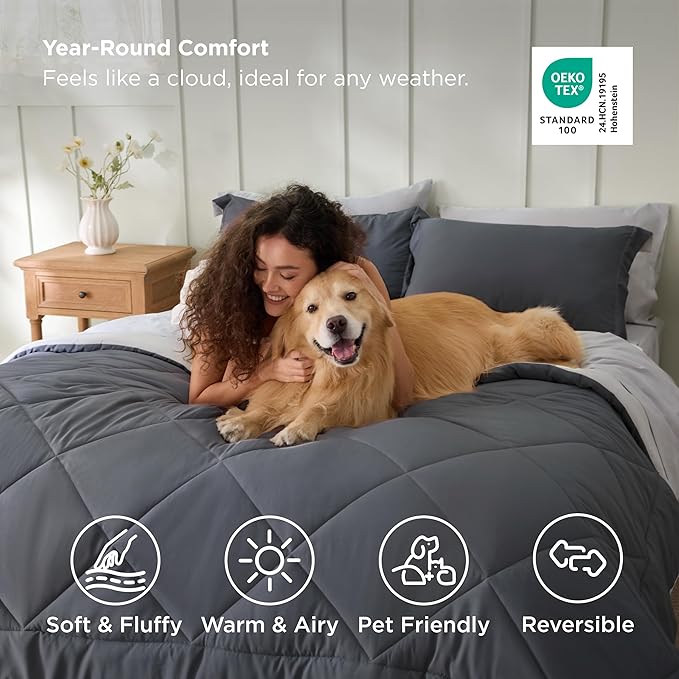 Bedsure Twin Comforter Set - Image 4