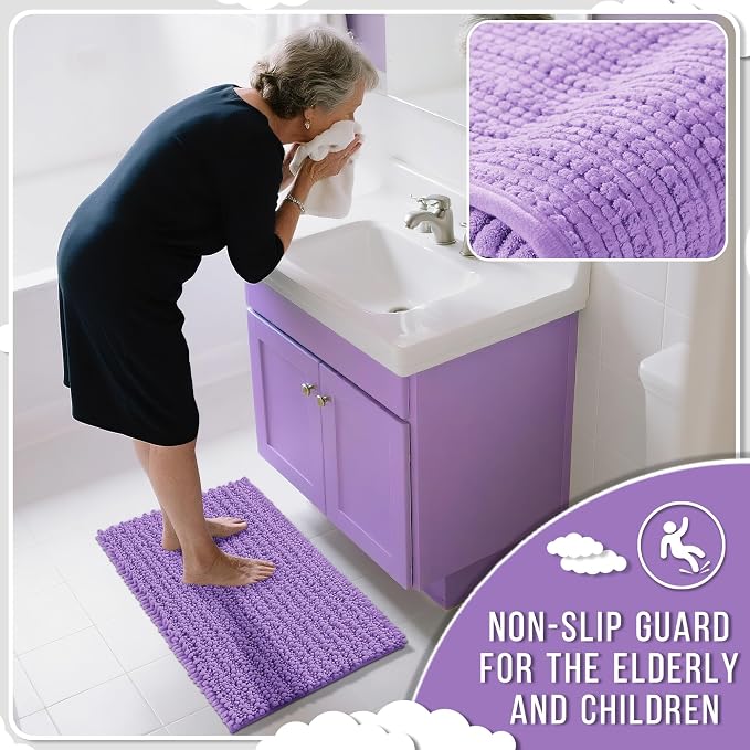 Yimobra Bathroom Rugs Non Slip Washable 32x20 Inch - Image 6