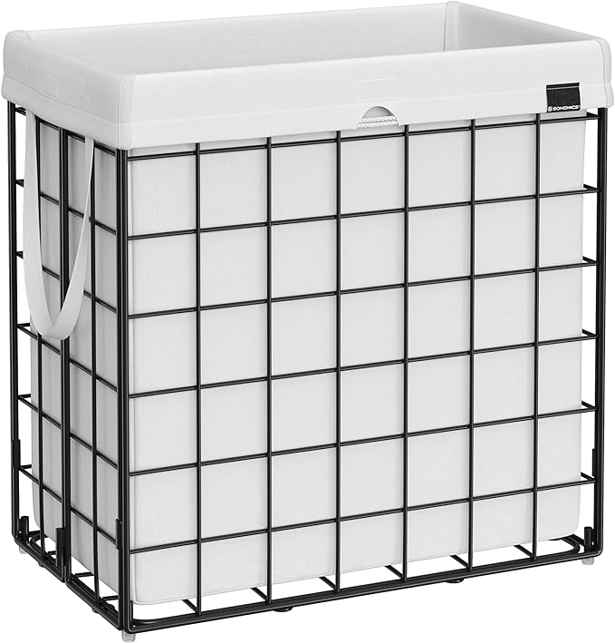 SONGMICS Laundry Hamper, 29 Gal. Laundry Basket, Collapsible Clothes Hamper - Field & Grace