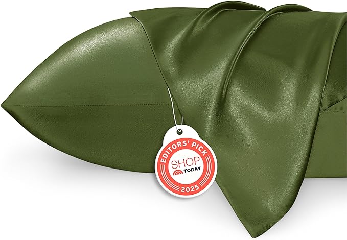 Bedsure Satin Pillowcase for Hair and Skin Queen by BEDSURE