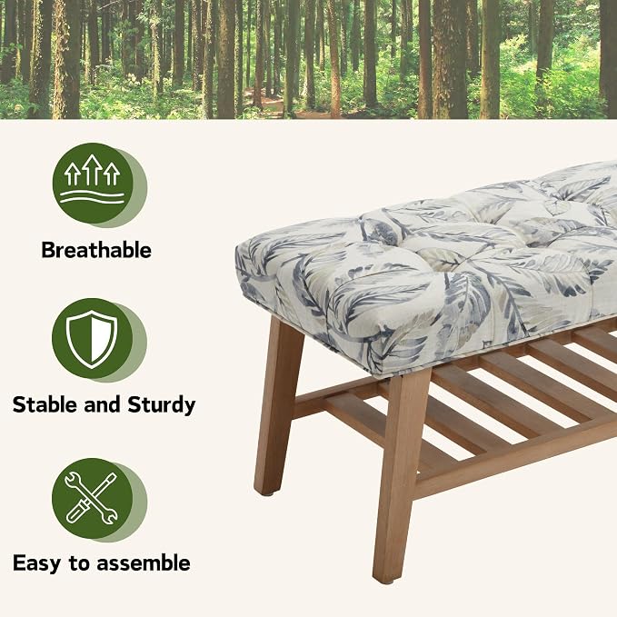 Entryway Shoe Bench Storage Benches - Image 3