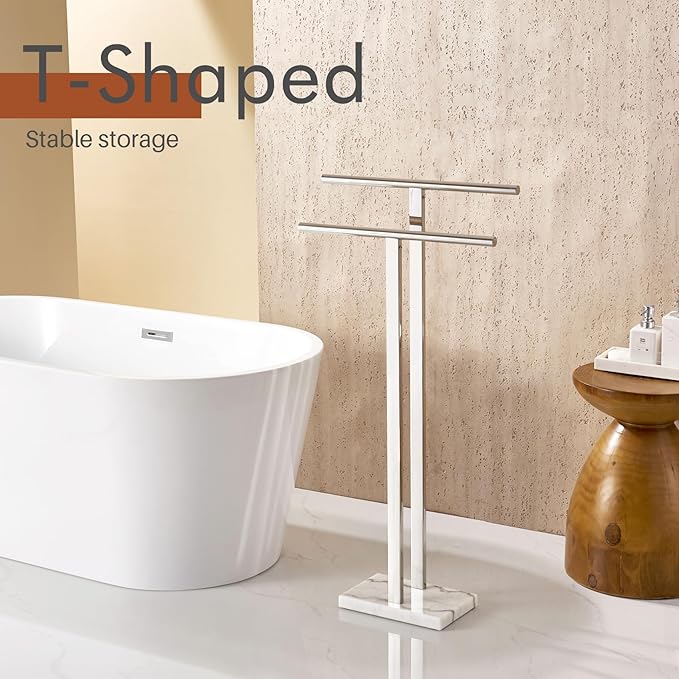 KOKOSIRI Floor Stand Towel Rack - Image 3