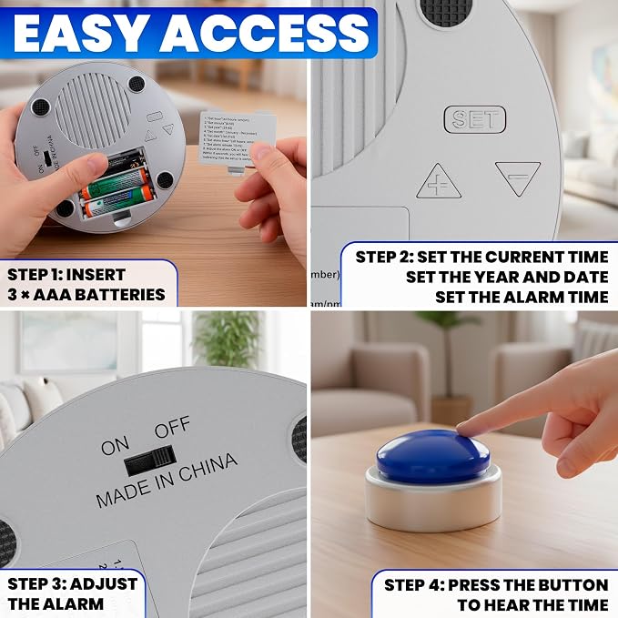 Talking Clock for Blind Elderly - Image 6