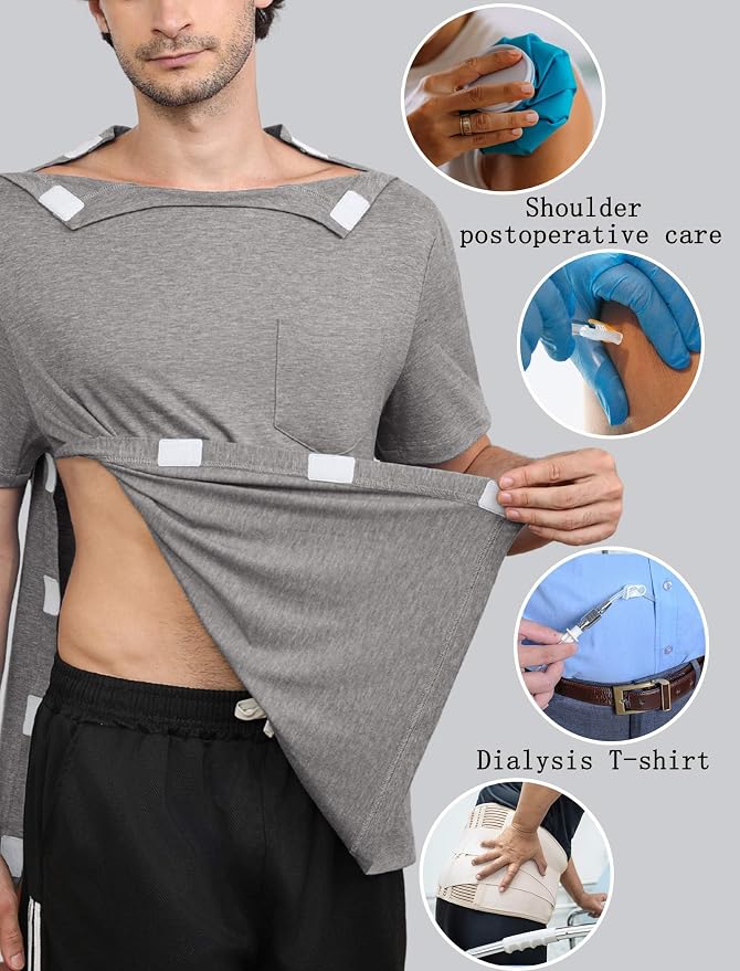Deyeek Shoulder Post Surgery Recovery Shirts - Image 3