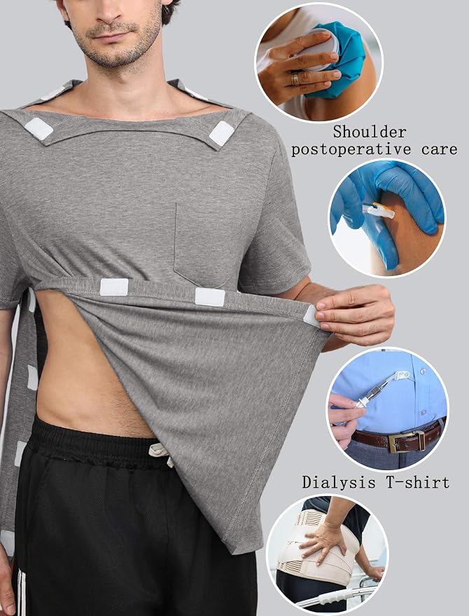 Deyeek Shoulder Post Surgery Recovery Shirts - Image 3