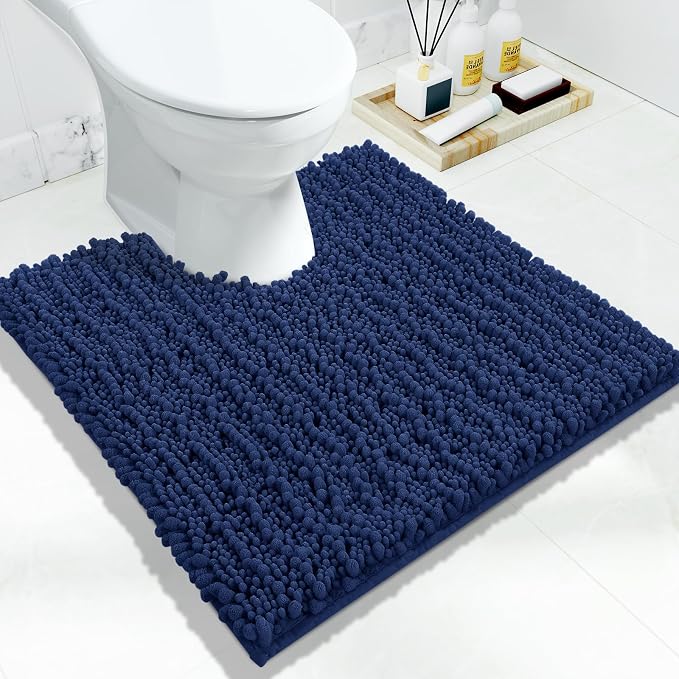 Yimobra Toilet Rug U Shaped Washable 24x24 Inch - Field & Grace