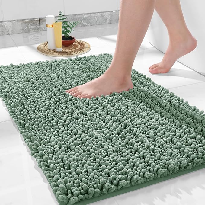 Yimobra Bathroom Rugs Non Slip Washable 32x20 Inch by Yimobra