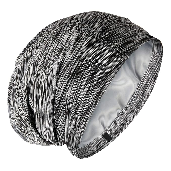 Silky Satin Lined Bonnet Sleep Cap by GBSelected