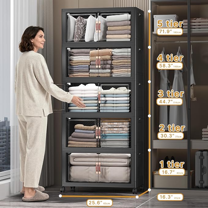 Extra Large Stackable Storage Bins - Image 2