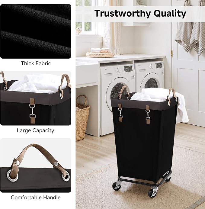 StorageWorks 110L Laundry Basket - Field & Grace