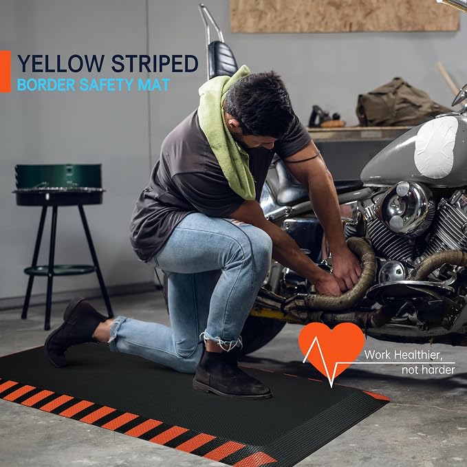 FEATOL Anti Fatigue Mat Industrial, Ergonomic Standing Floor Mat - Image 6