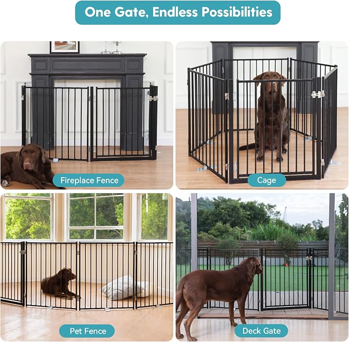 No Pawblems Free Standing Dog Gate - Image 7