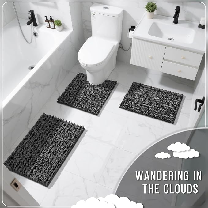 Yimobra Bathroom Rugs Sets 2 Piece - Image 6