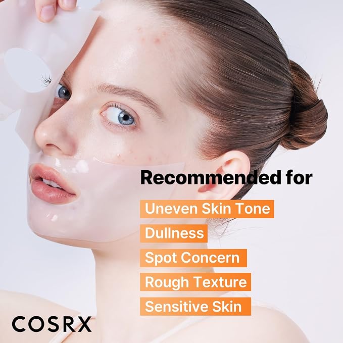 COSRX The Alpha-Arbutin Discoloration Care Hydrogel Face Masks Skincare 3 EA - Image 5