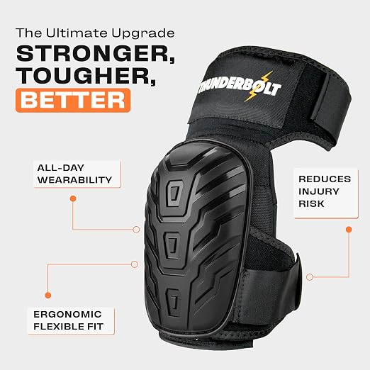 Thunderbolt Knee Pads for Men Construction Knee Pads for Work for Men and Women - Image 3