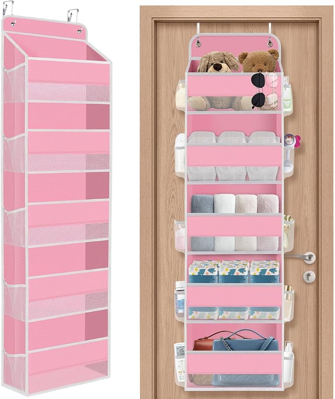5-Tier Over The Door Organizer Hanging Storage Organizers by SpaceHacks