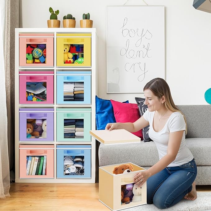 10 Pcs Fabric Storage Cube - Image 6