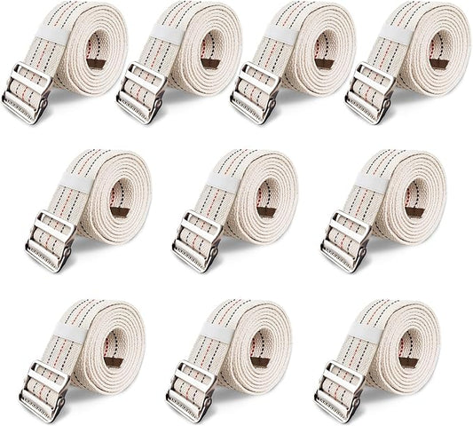 Aliseniors 10 Pack Transfer and Gait Belt by Aliseniors