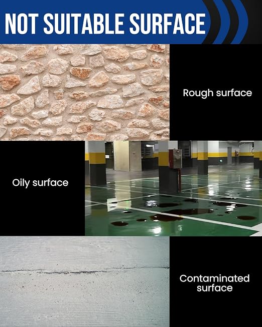 Lichamp 6 Rolls Vinyl Tape, Premium Safety Marking and Traffic Floor Marking - Image 6