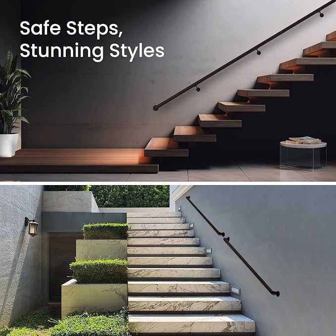 Meranti Aluminum Handrail for Stairs - Image 8