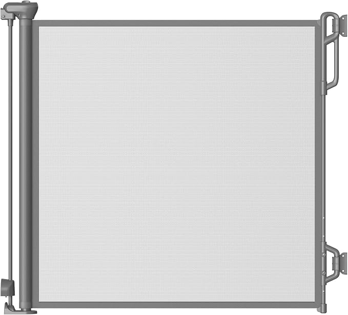 Retractable Baby Gate for Stairs & Doorways by Unknown
