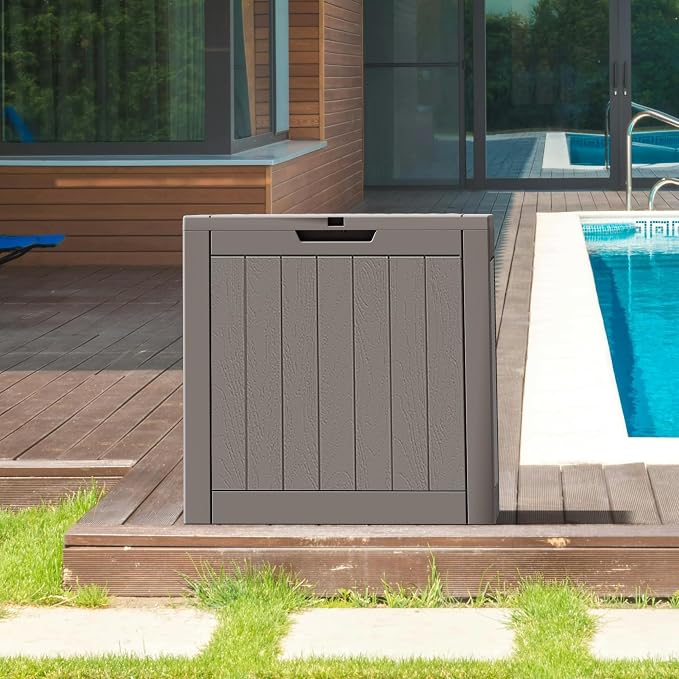NUNU LAB 32 Gallon Outdoor Storage Box Waterproof, Outside Package Delivery - Image 9