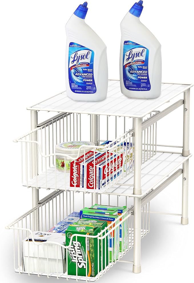 Simple Houseware Stackable Basket Drawer - Image 5