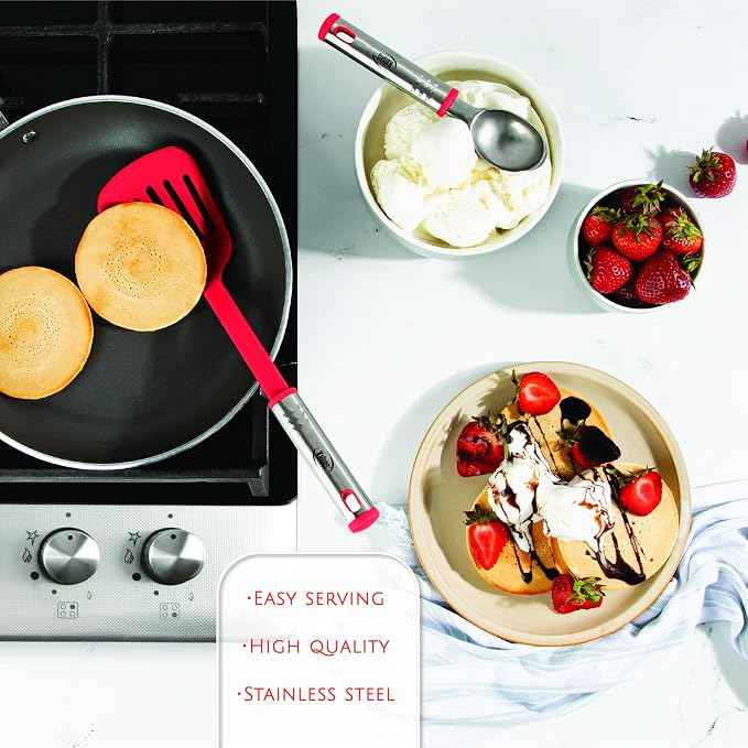 Kitchen Utensils Set 35 PCS Cooking Utensils Set, Nonstick and Heat Resistant