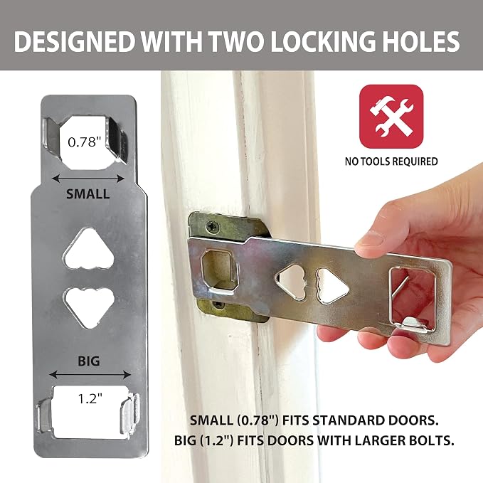 Goldy Lock Portable Alarm and Hotel Door Lock - Image 3