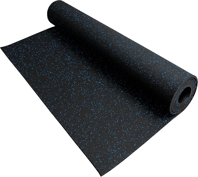 IncStores 3/8 Inch Thick Heavy Duty Rubber Flooring Roll | Flexible Recycled by IncStores