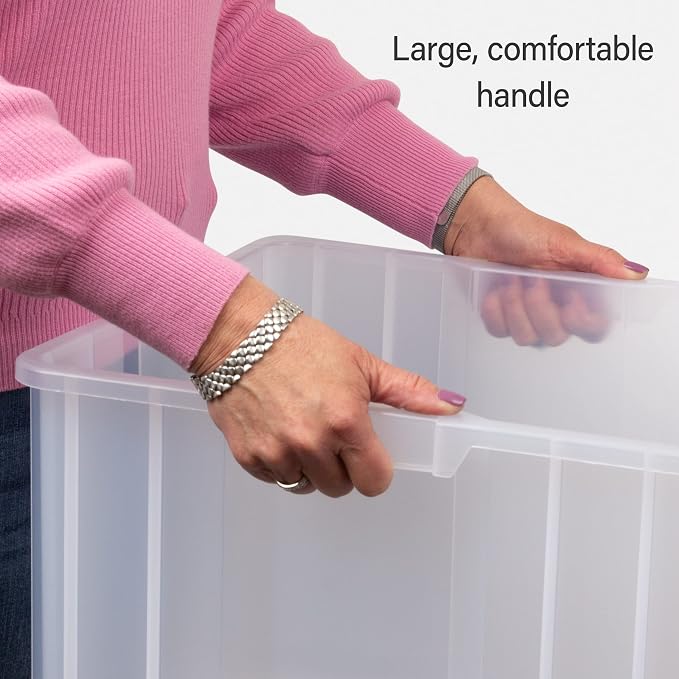 Akro-Mils 13018 Stak-N-Store Heavy Duty Stackable Open Front Plastic Storage - Image 8